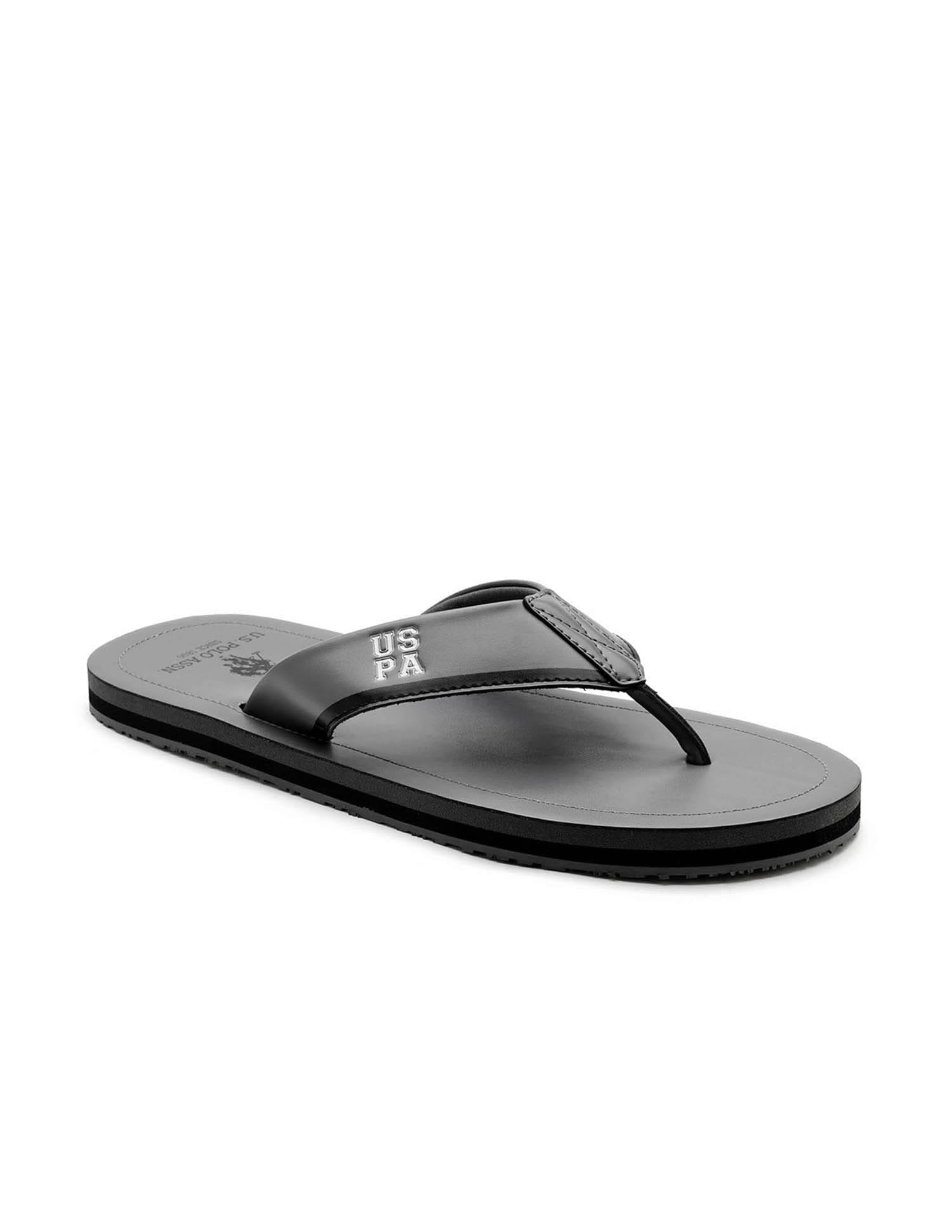 US Polo Men Musa Solid Flip Flops - Main Image