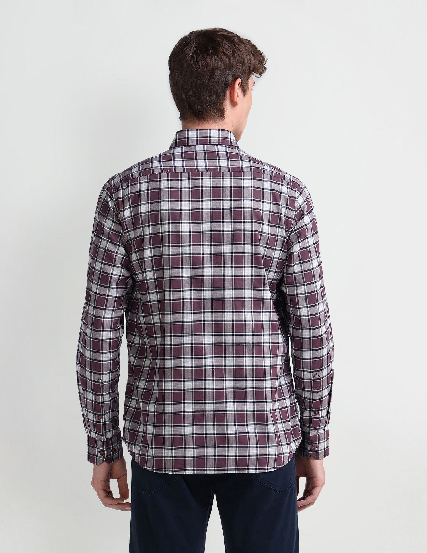 Arrow Sport Manhattan Slim Fit Dobby Shirt
