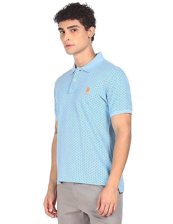 U.S. Polo Assn. Cotton Printed Polo Shirt