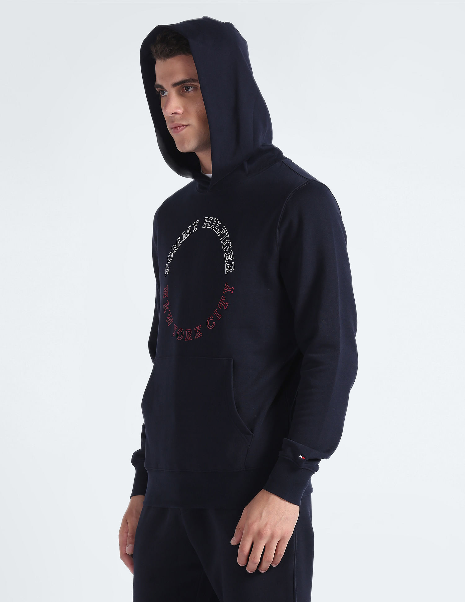 Buy Tommy Hilfiger Monotype Roundall Hooded Sweatshirt
