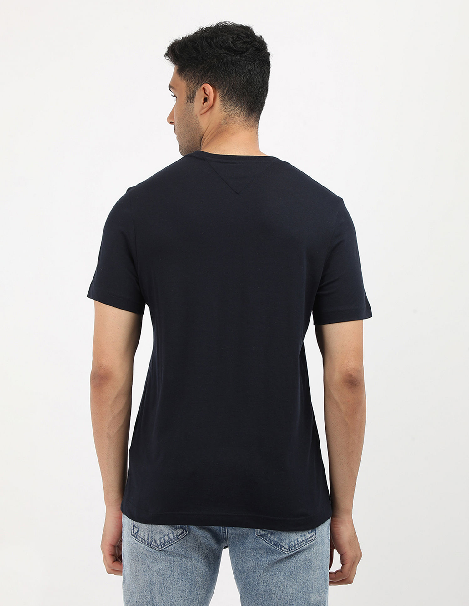 Tommy Hilfiger Brand Chest Insert Cotton T-Shirt