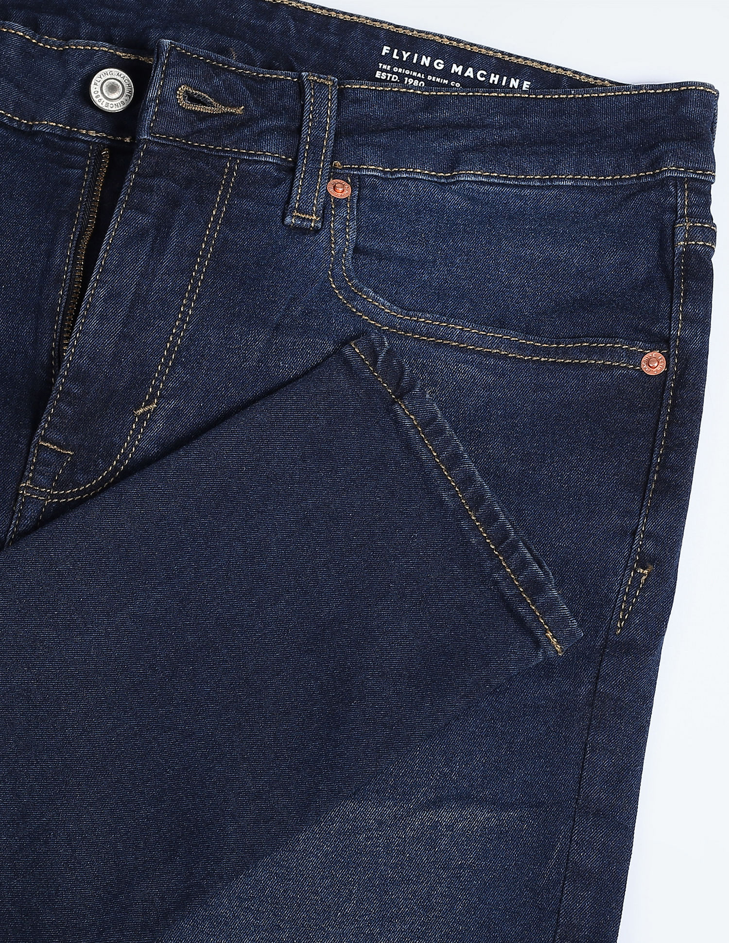Flying Machine Morrison Skinny Cropped Jeans