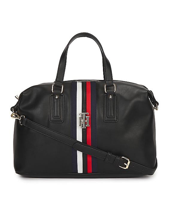 tommy hilfiger dome satchel