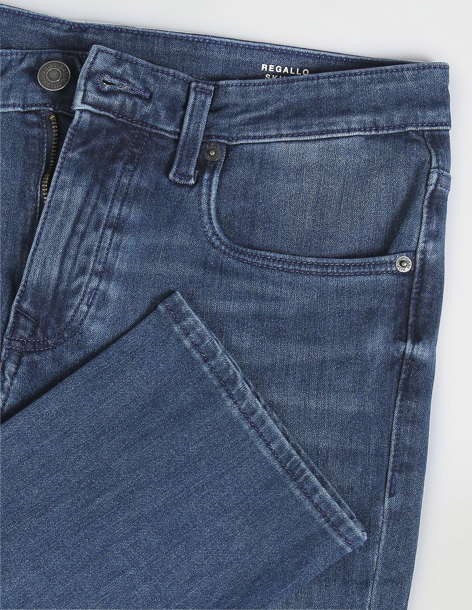 U.S. Polo Assn. Denim Co. Regallo Skinny Fit Blue Jeans
