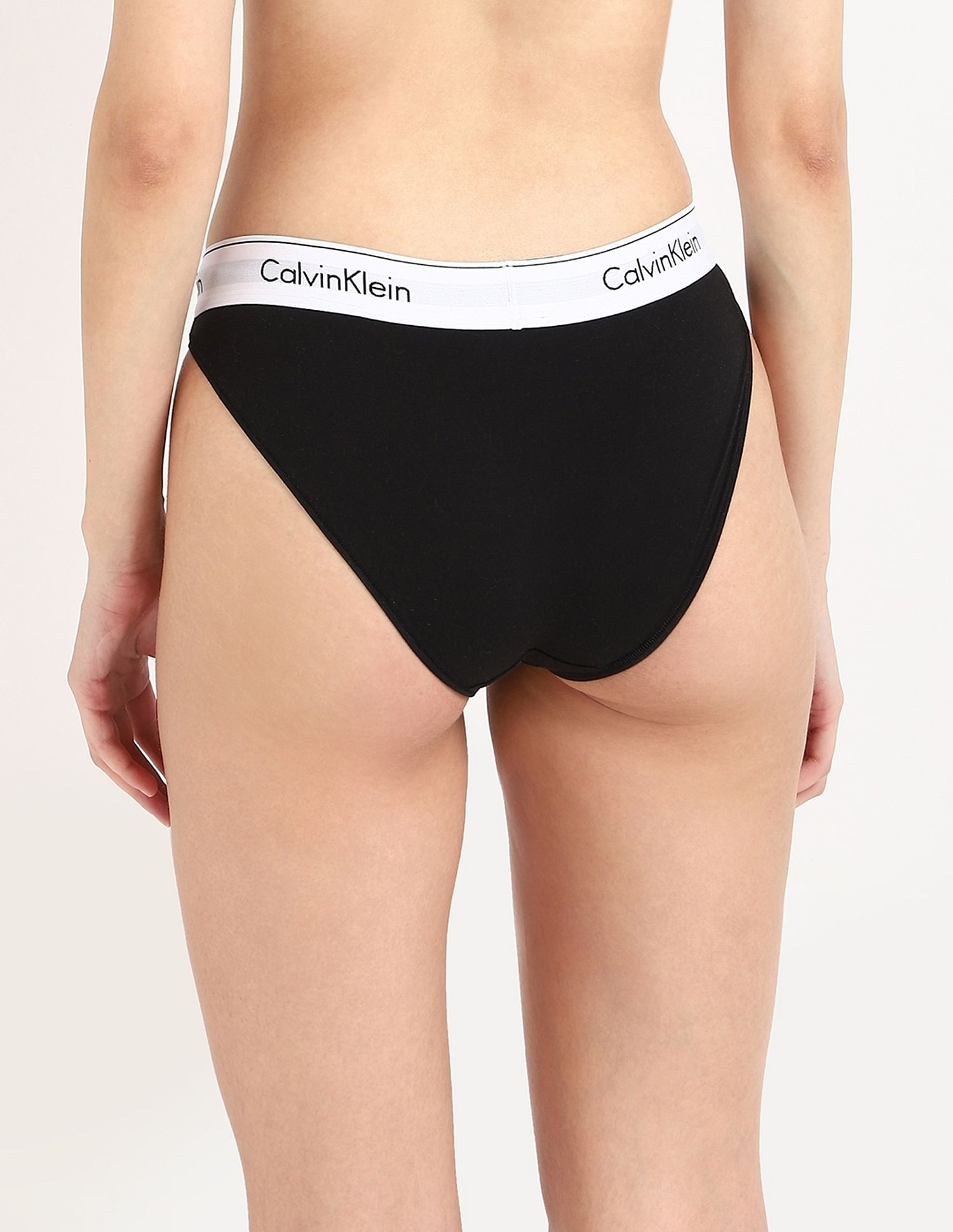 Calvin Klein Underwear Solid Low Rise Bikini-Briefs