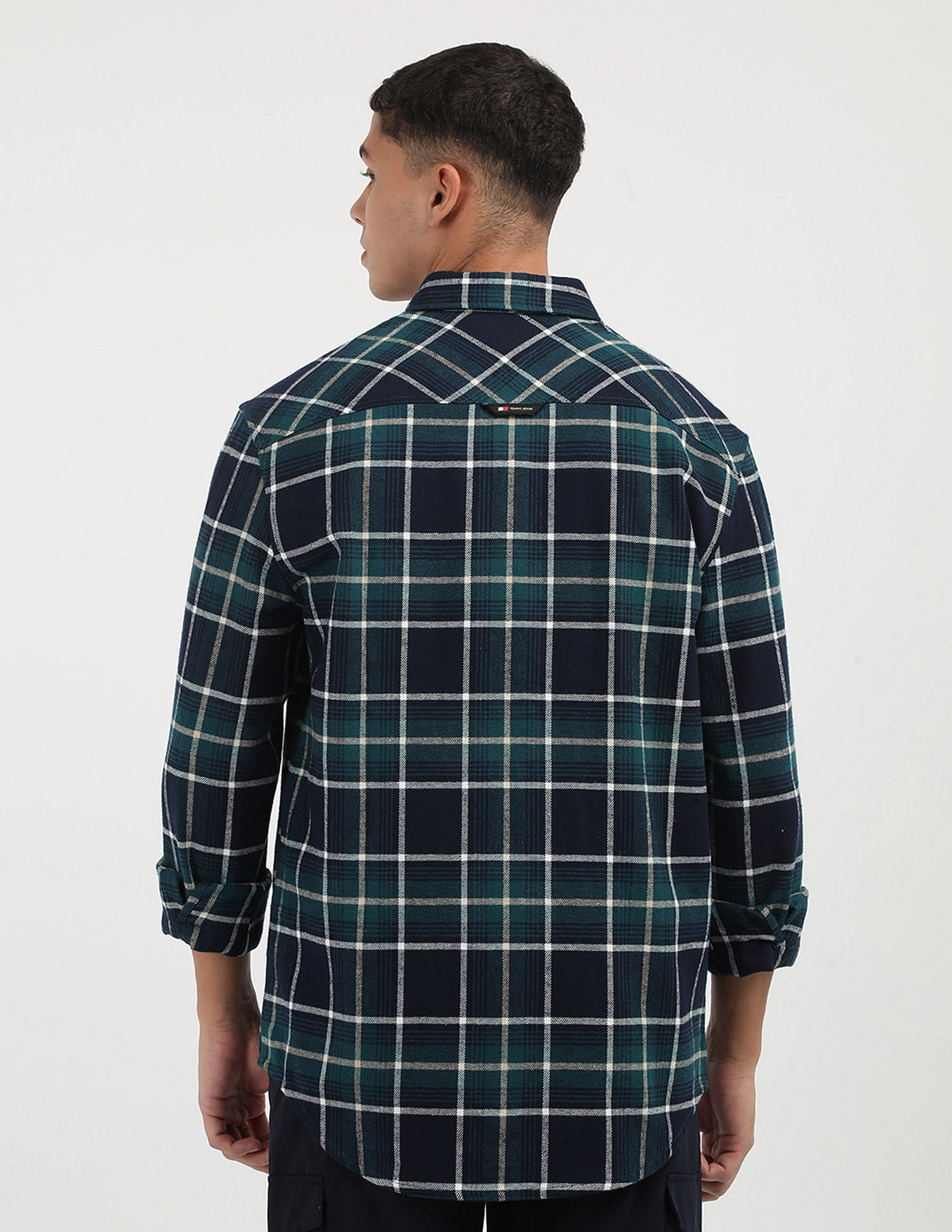 Tommy Hilfiger Tartan Check Flannel Cotton Shirt