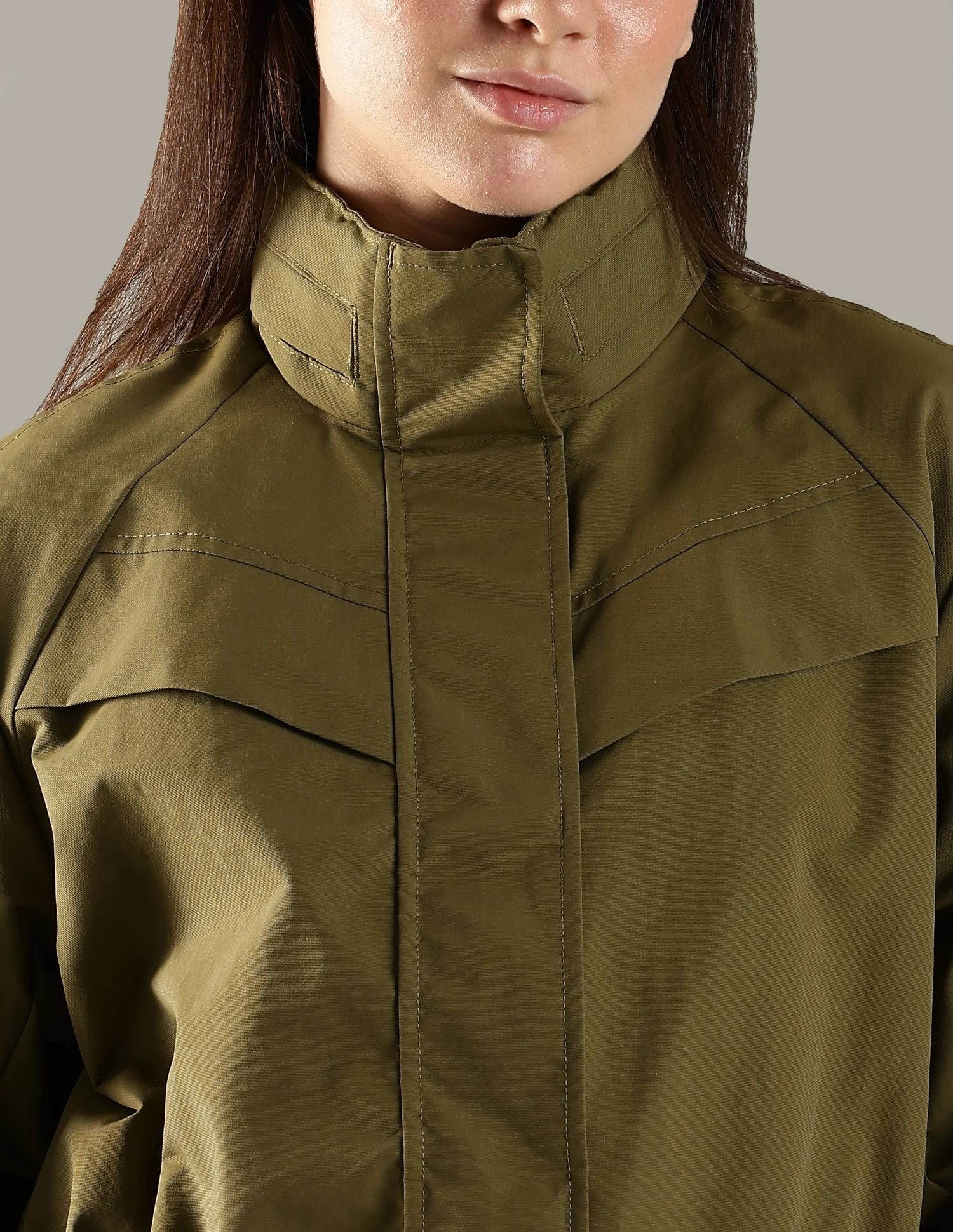 Buy Tommy Hilfiger Regular Fit Polyamide High-Neck Jacket - NNNOW.com