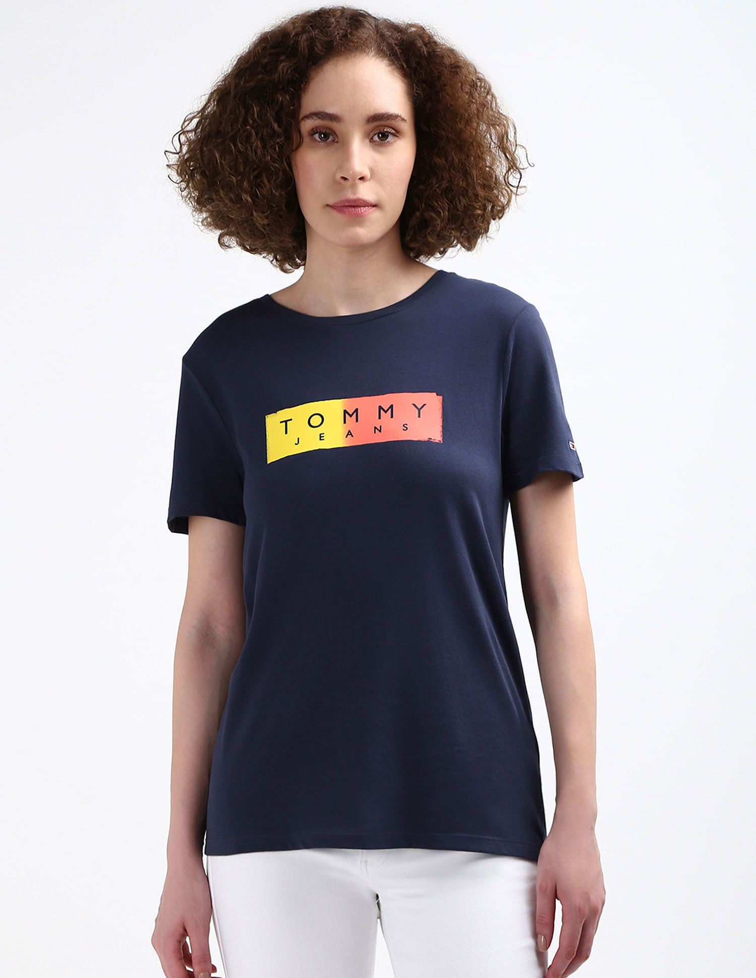 Tommy Hilfiger Brand Print Tyra T-Shirt