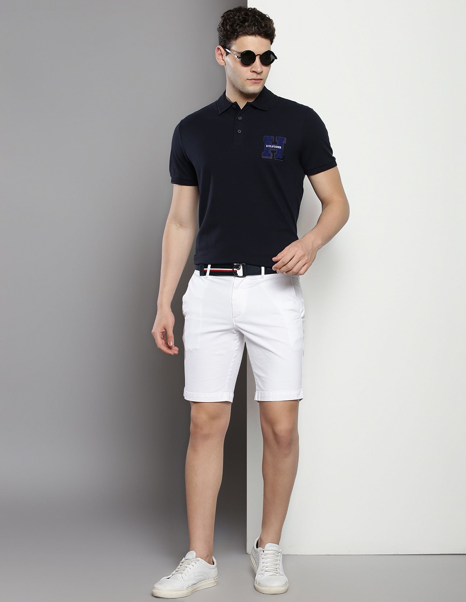 Tommy Hilfiger Sustainable Boucle Solid Polo Shirt
