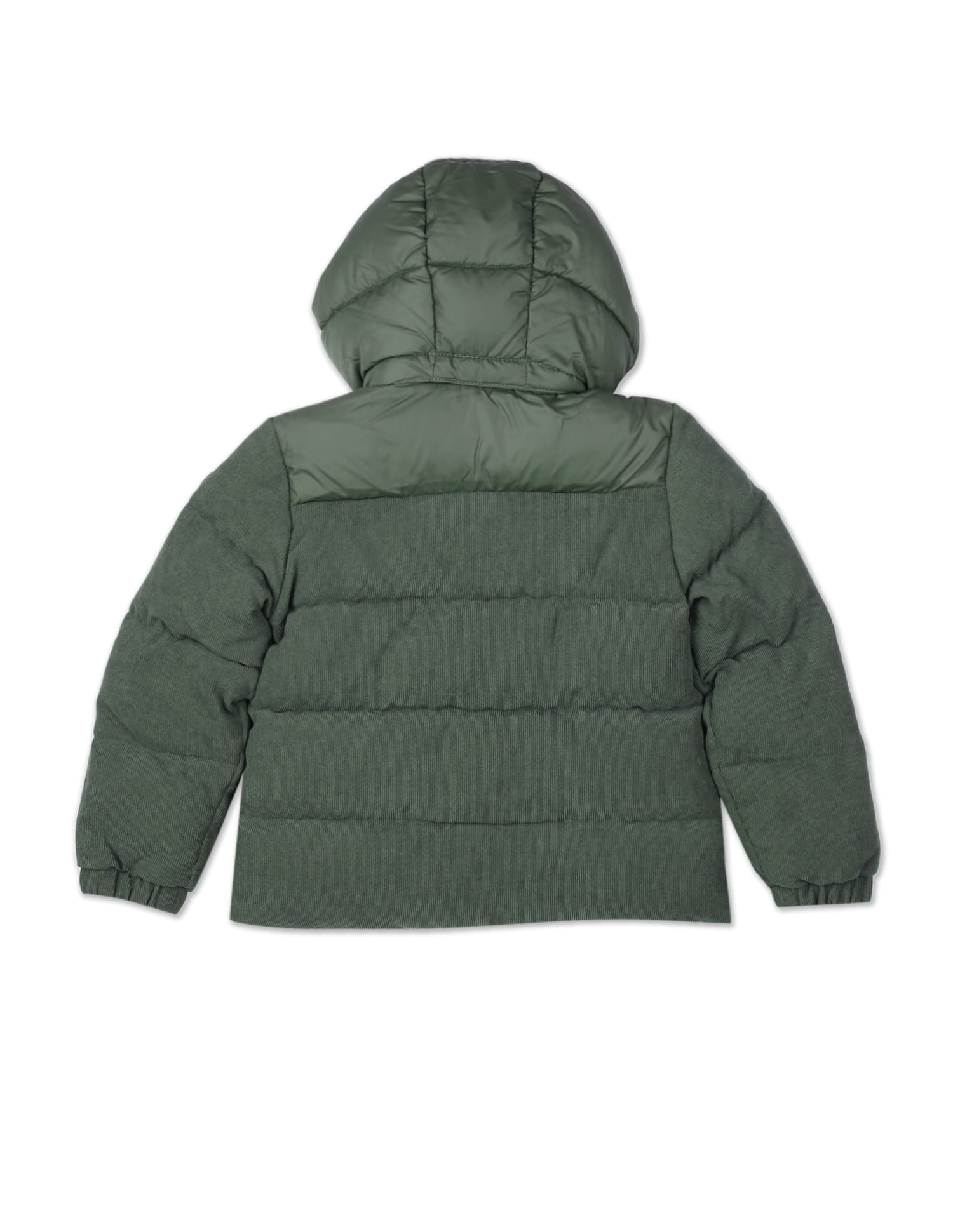 Buy Tommy Hilfiger Kids Boys Olive Mix Media Corduroy Weave