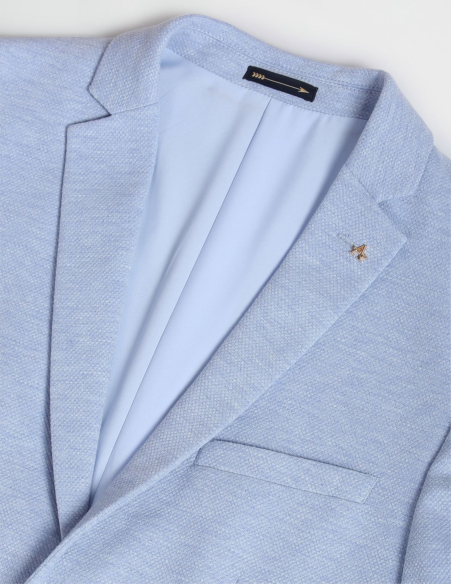 Arrow Zero Calorie Slim Fit Heathered Knit Blazer