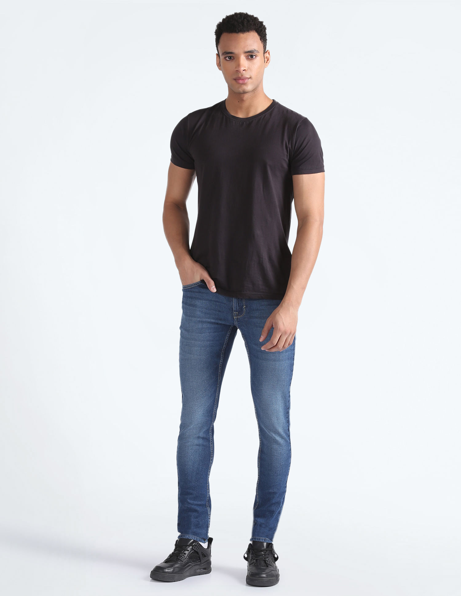 Flying Machine Jackson Super Skinny Fit Low Rise Jeans