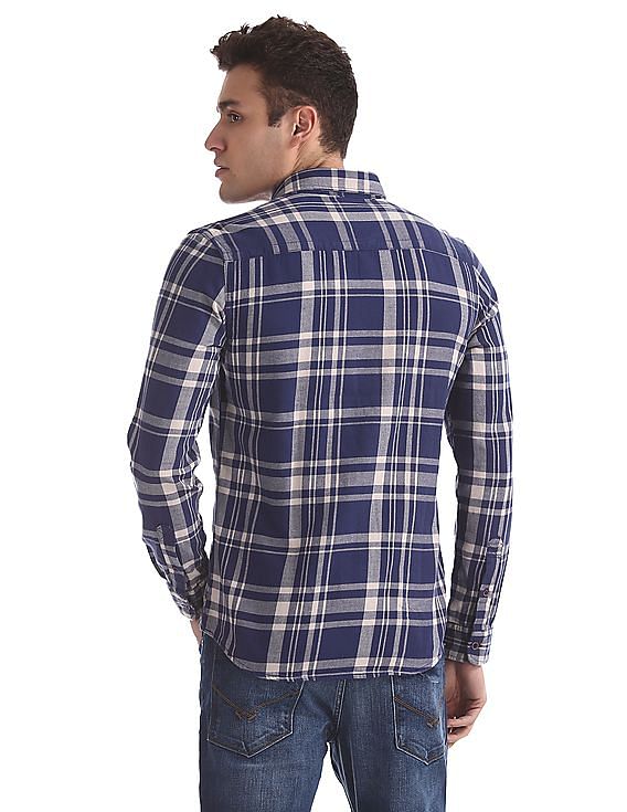 U.S. Polo Assn. Denim Co. Slim Fit Check Shirt