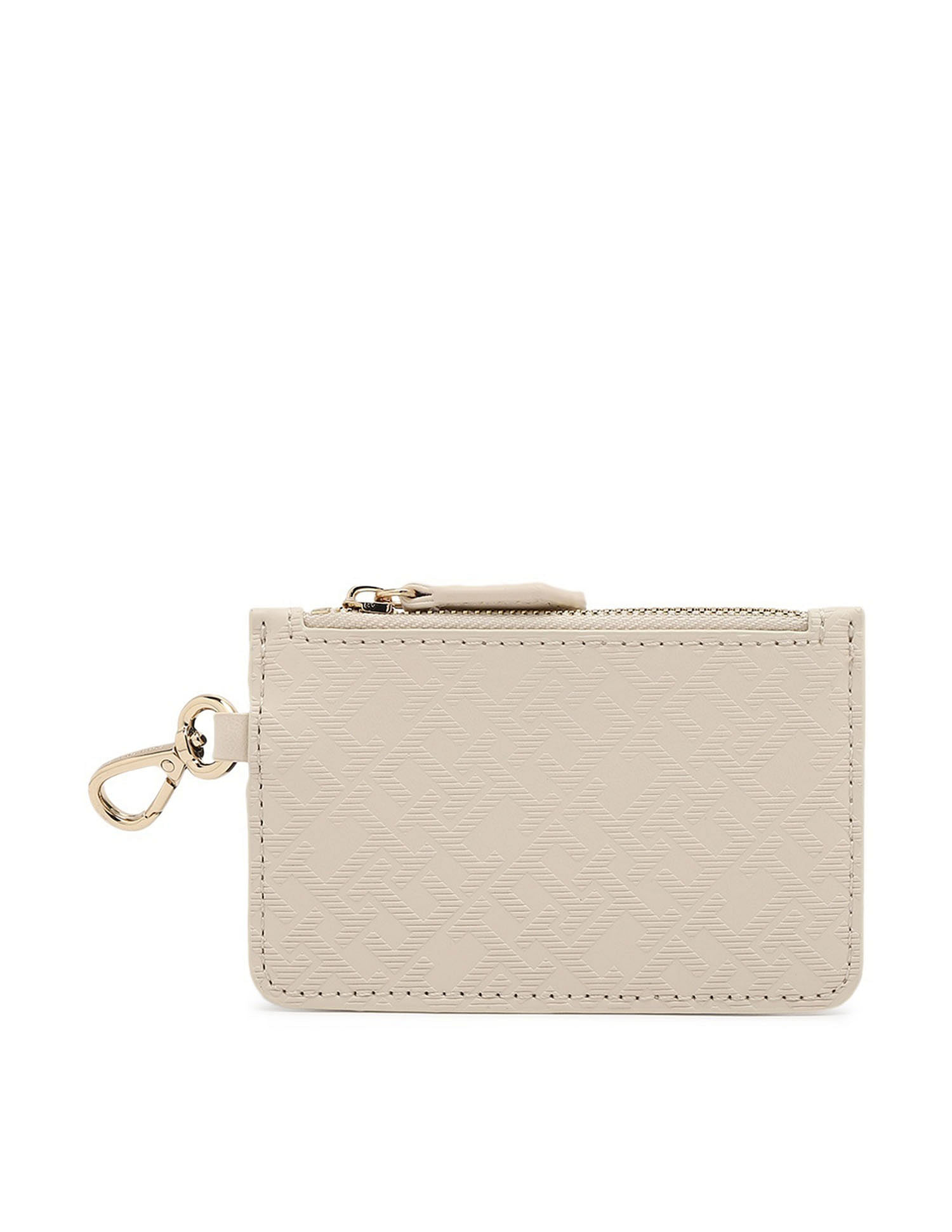 Tommy Hilfiger Solid Beige PU Bag
