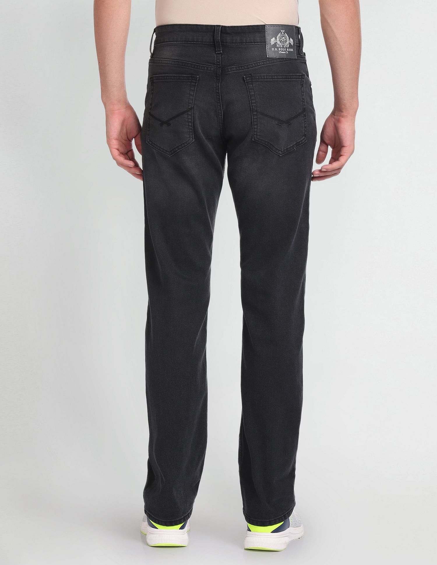 U.S. Polo Assn. Denim Co. Connor Bootcut Fit Black Jeans