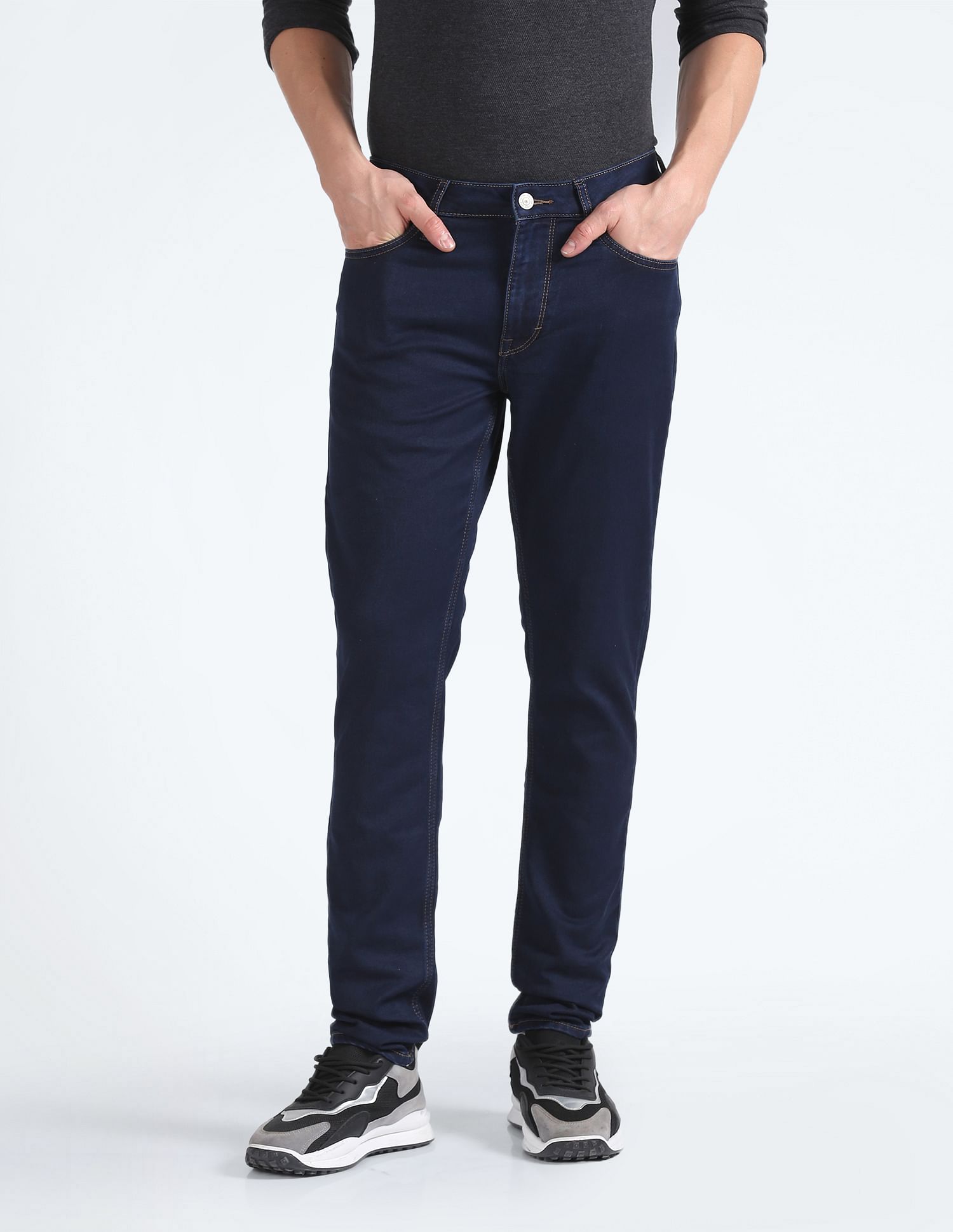 Flying Machine Jackson Skinny Fit Rinsed Jeans