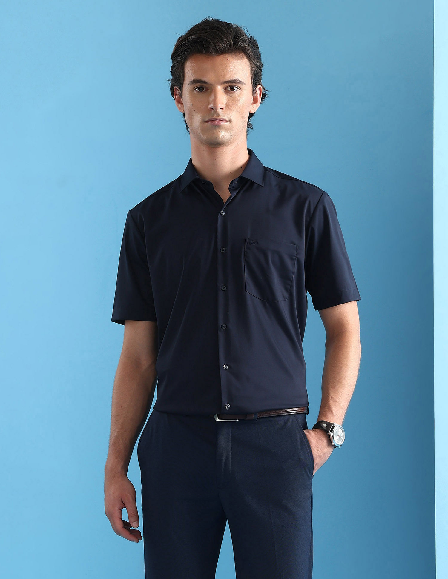 Arrow Solid Liberty Classic Fit Velocity Shirt