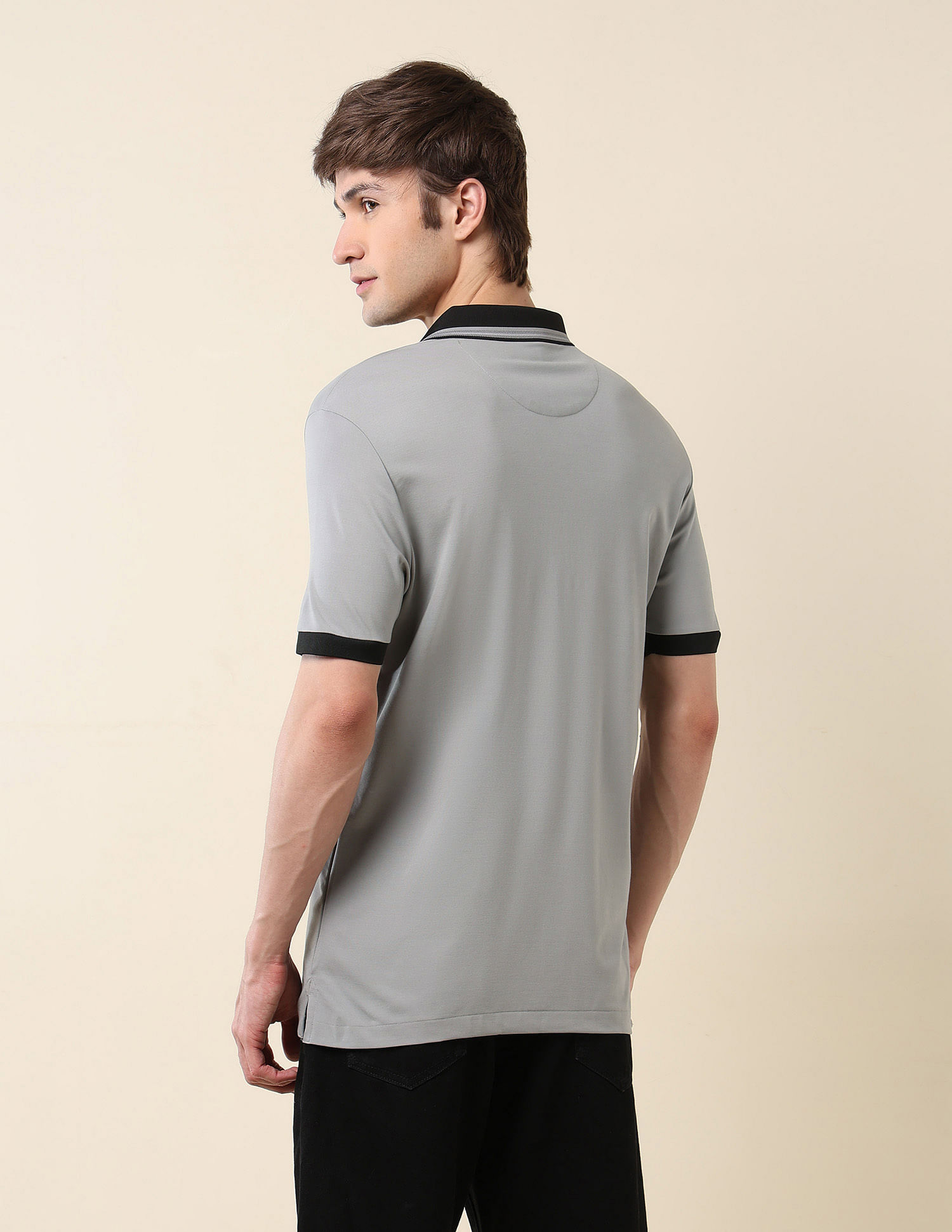 U.S. Polo Assn. Solid Monochrome Majesty Polo Shirt