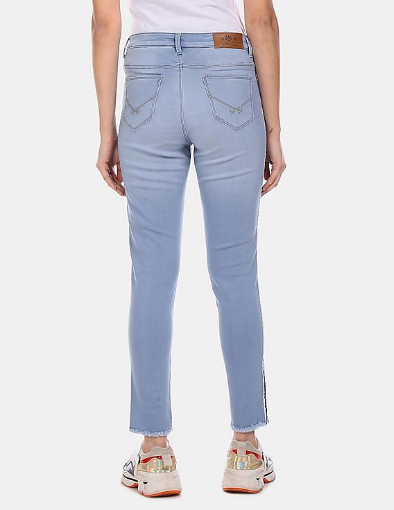 U.S. Polo Assn. Women High Rise Super Skinny Fit Jeans