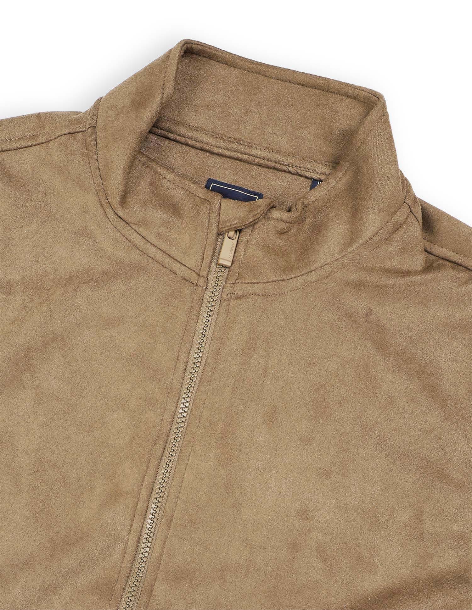 Buy Arrow Sport Regular Fit Solid Casual Jacket - NNNOW.com