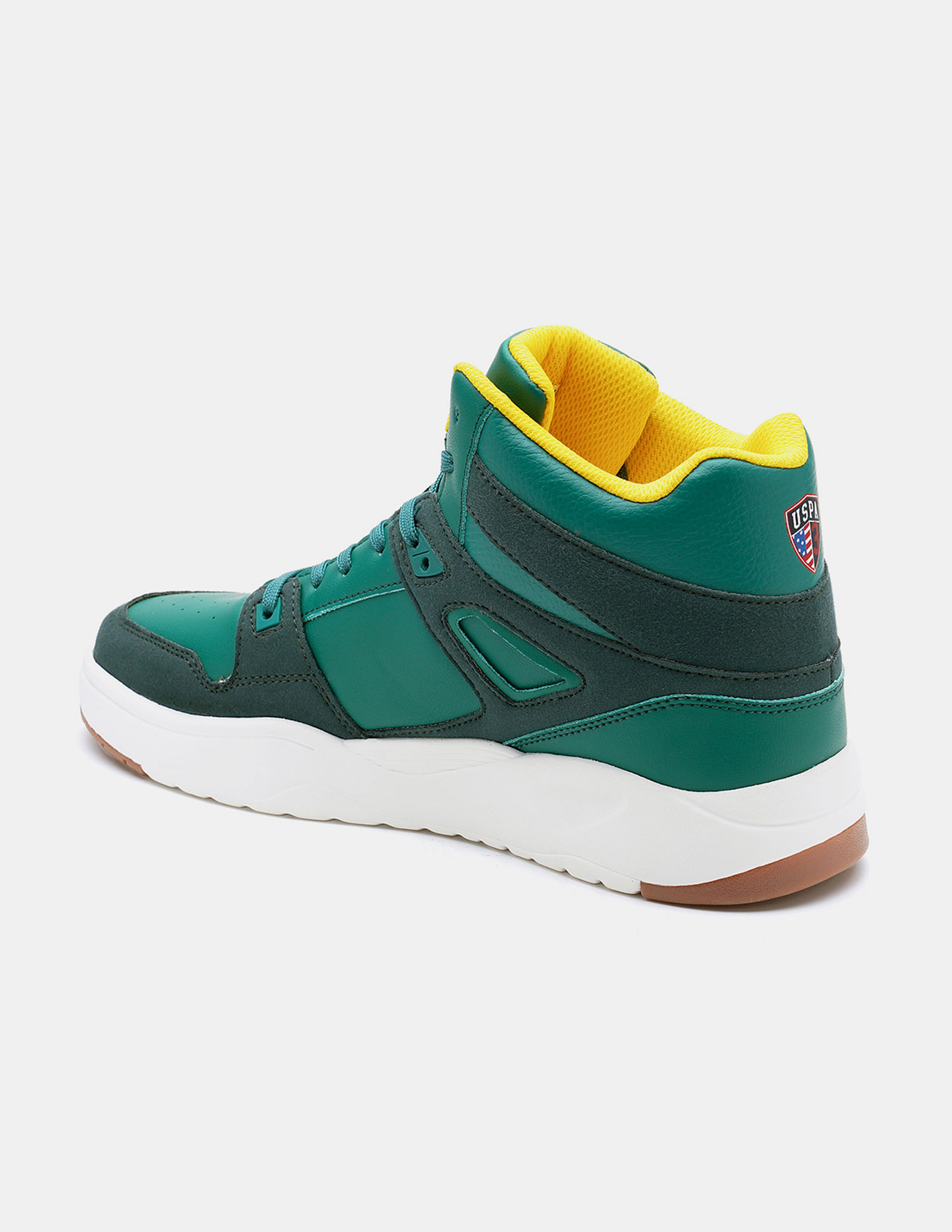 U.S. Polo Assn. Men Bruce Mid Top Sneakers