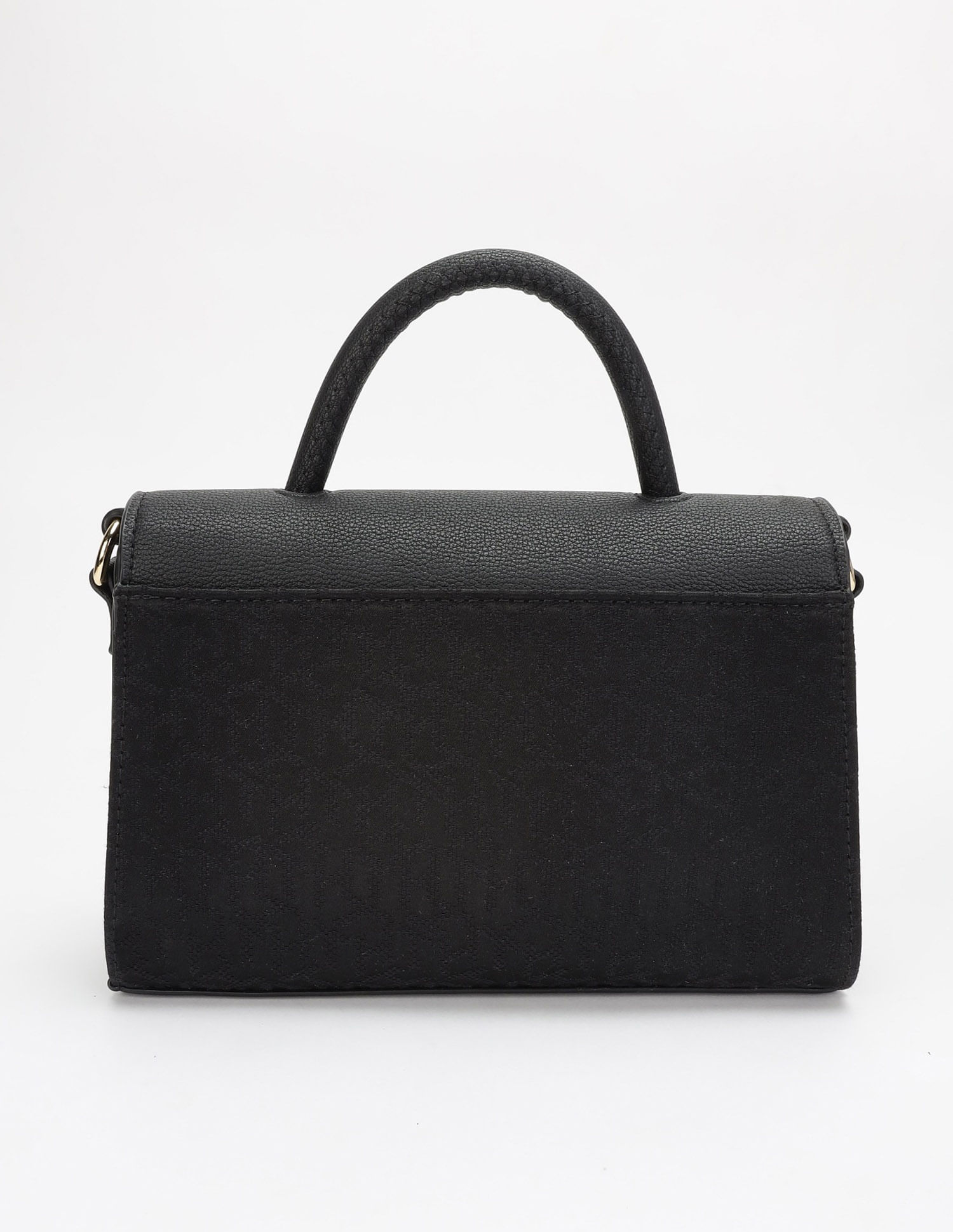 Tommy Hilfiger Logo Black Polyester Sling Bag