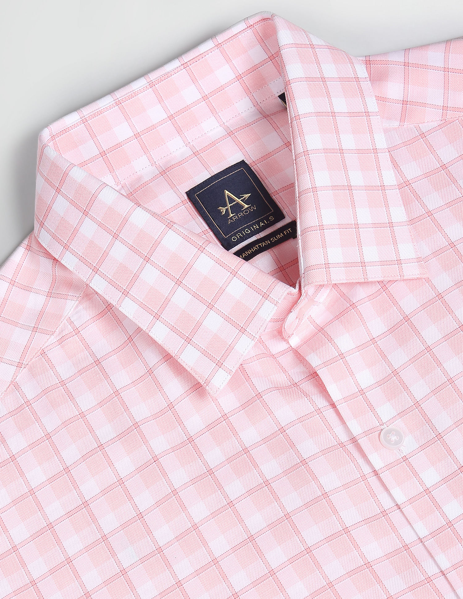 Arrow Dupplin Check Cotton Formal Shirt