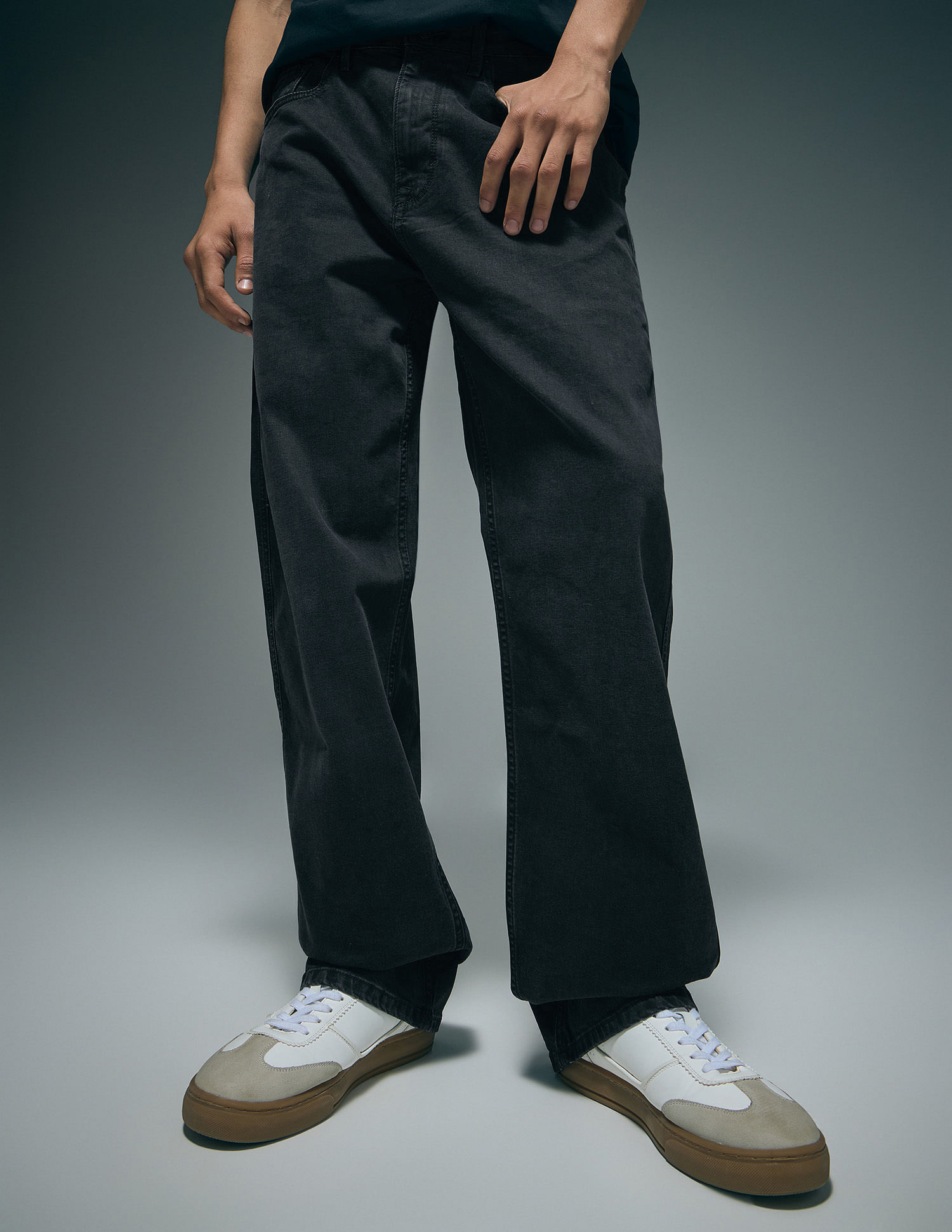 Flying Machine Mid Rise 90s Loose Fit Jeans