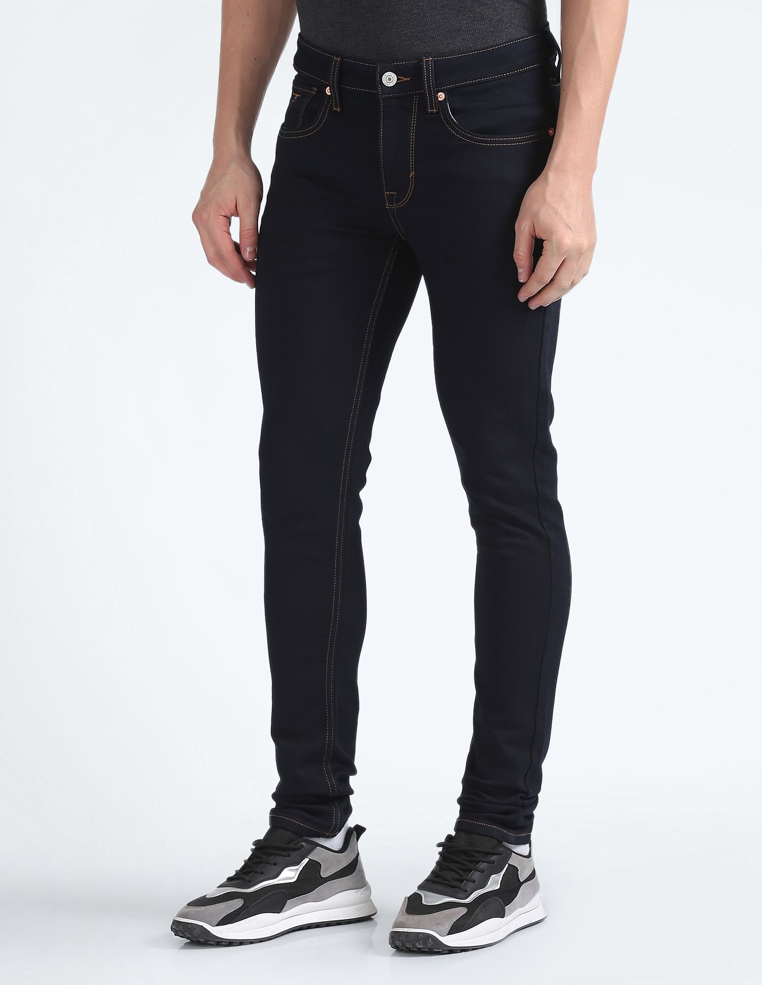 Flying Machine Jackson Skinny Fit Rinsed Jeans