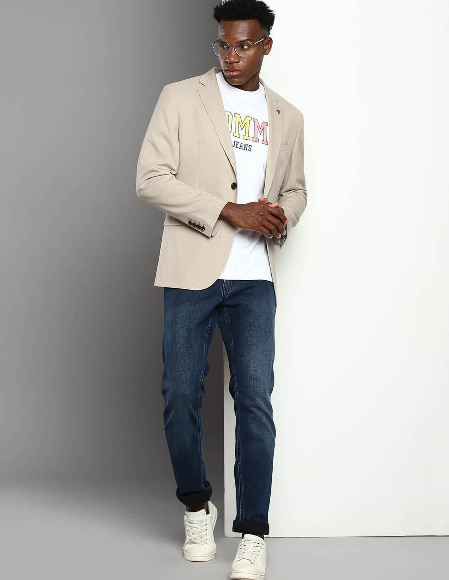 Tommy Hilfiger Yarn Dyed Dobby Blazer