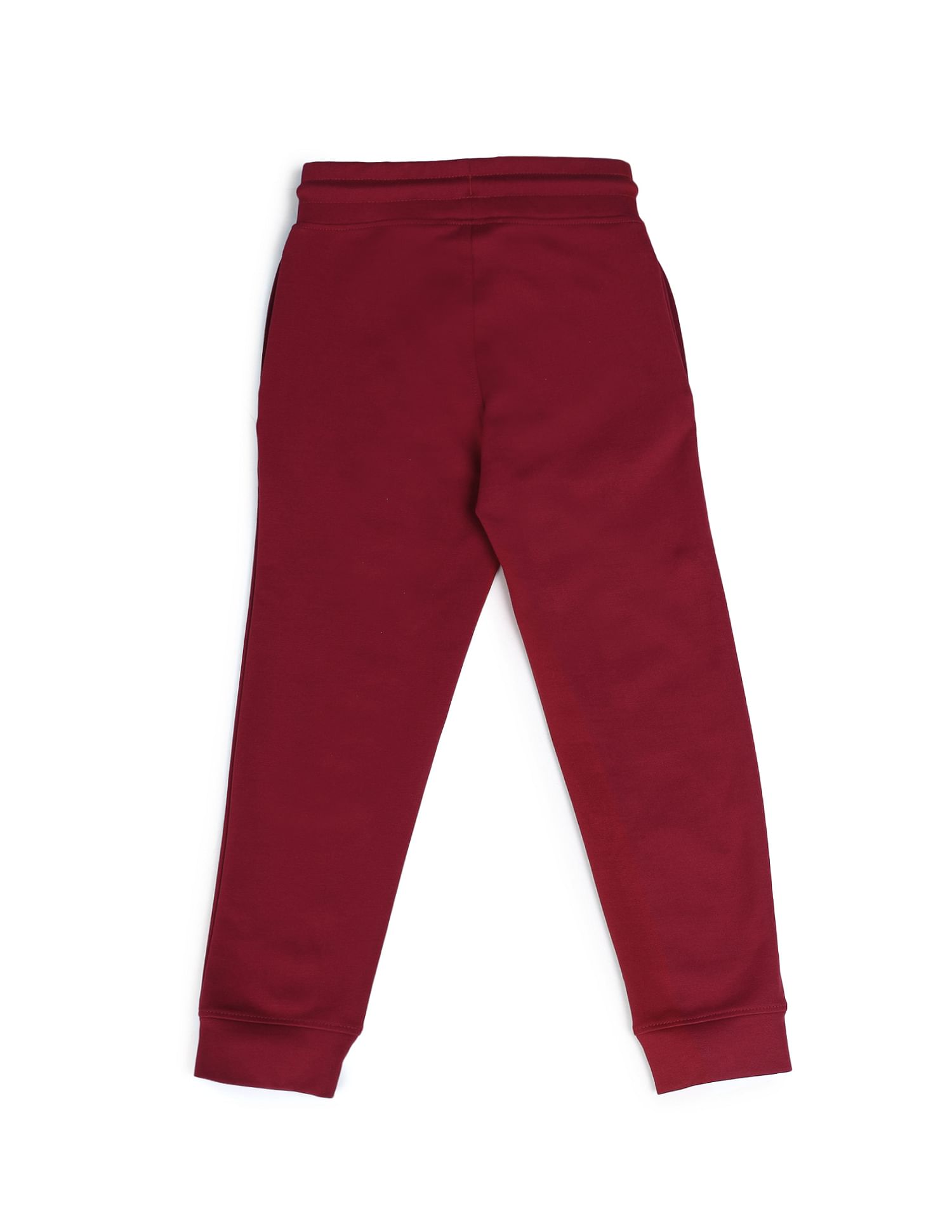 U.S. Polo Assn. Kids Boys Brand Embroidered Regular Fit Track Pants