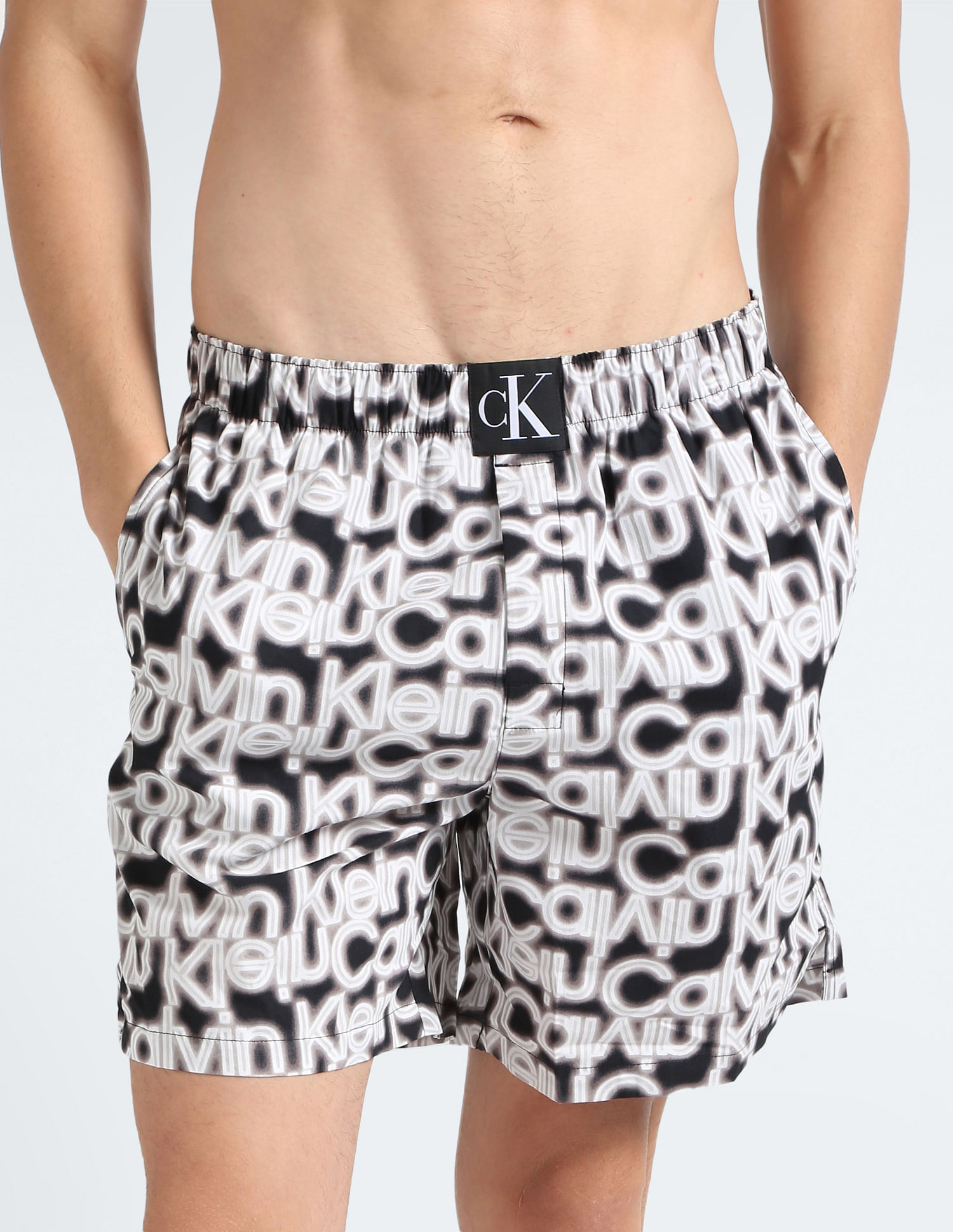 Buy Calvin Klein Neon Lights Logo Cotton Boxers NNNOW