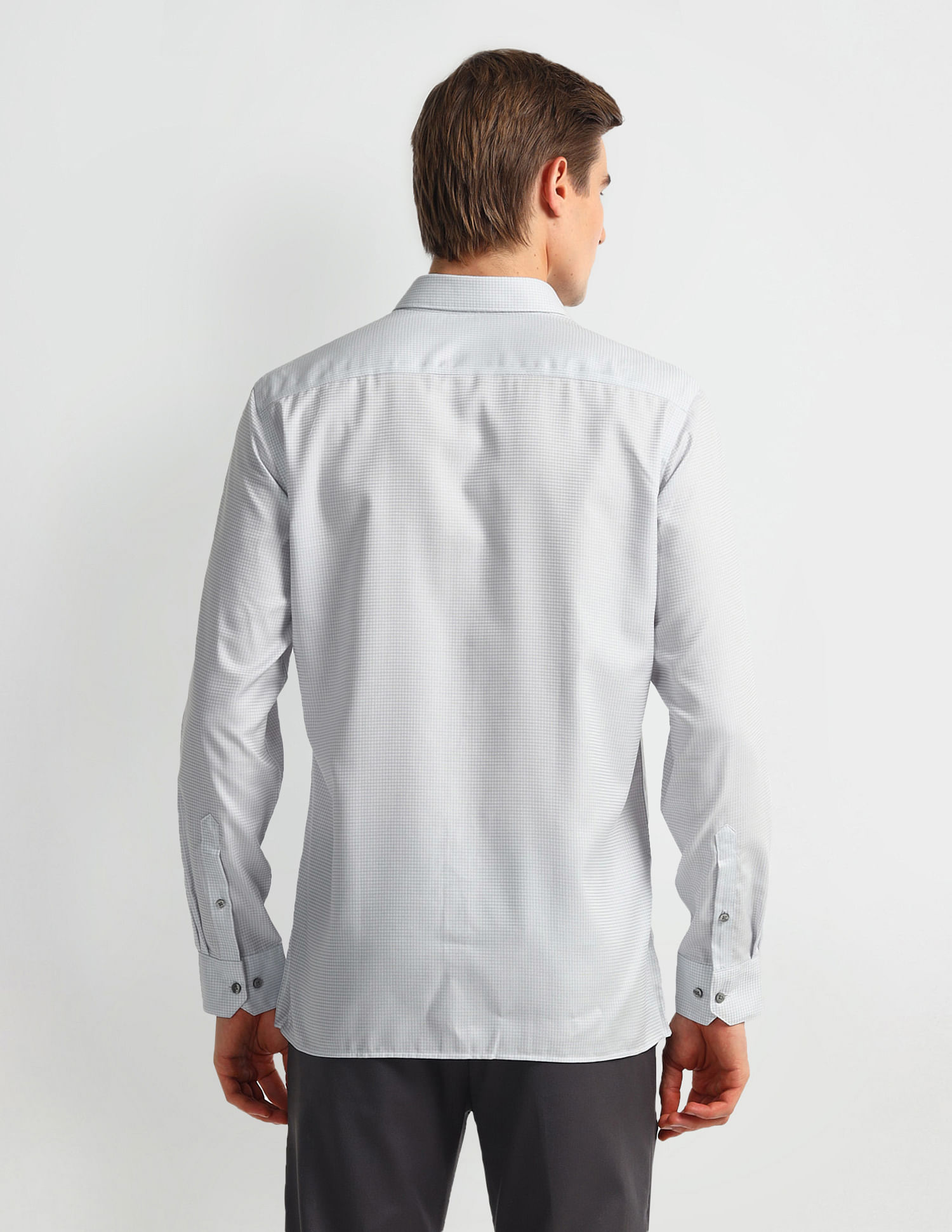 Arrow Liberty Classic Windowpane Checked Shirt