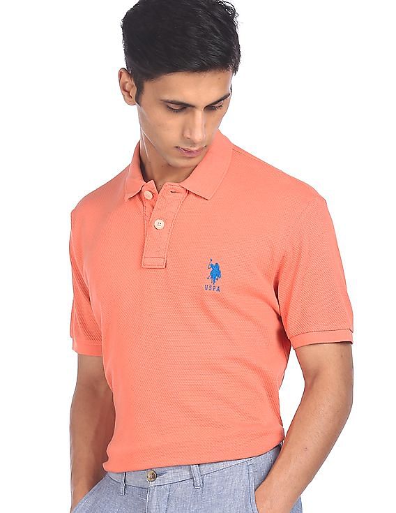 U.S. Polo Assn. Short Sleeve Solid Polo Shirt