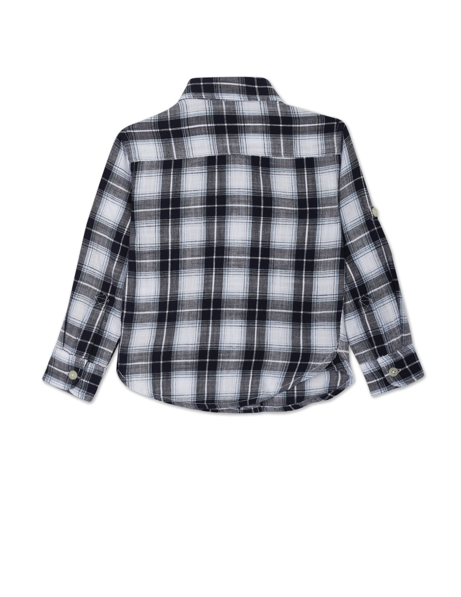 U.S. Polo Assn. Kids Boys Outdoor Check Cotton Shirt