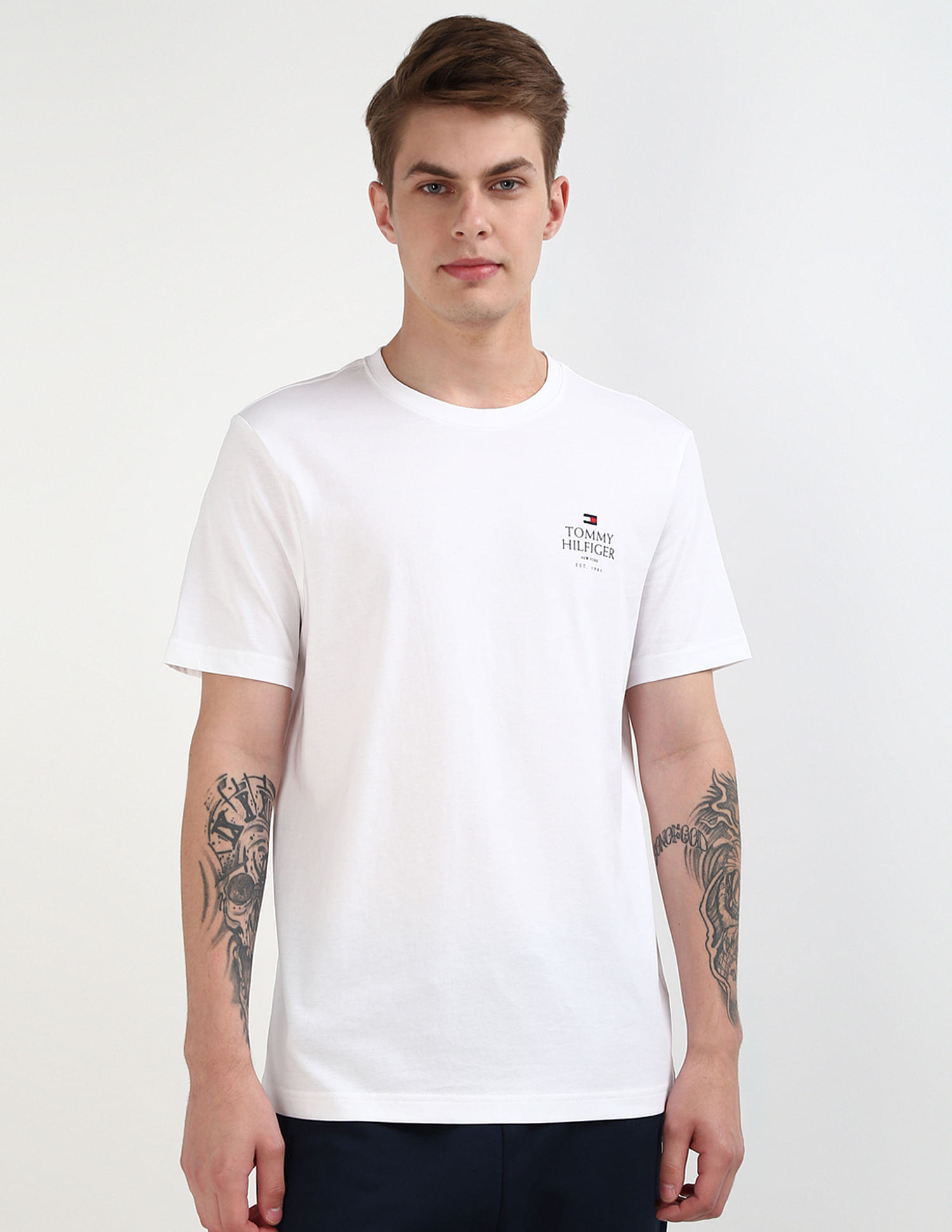 Tommy Hilfiger Transitional Cotton Stack T-Shirt