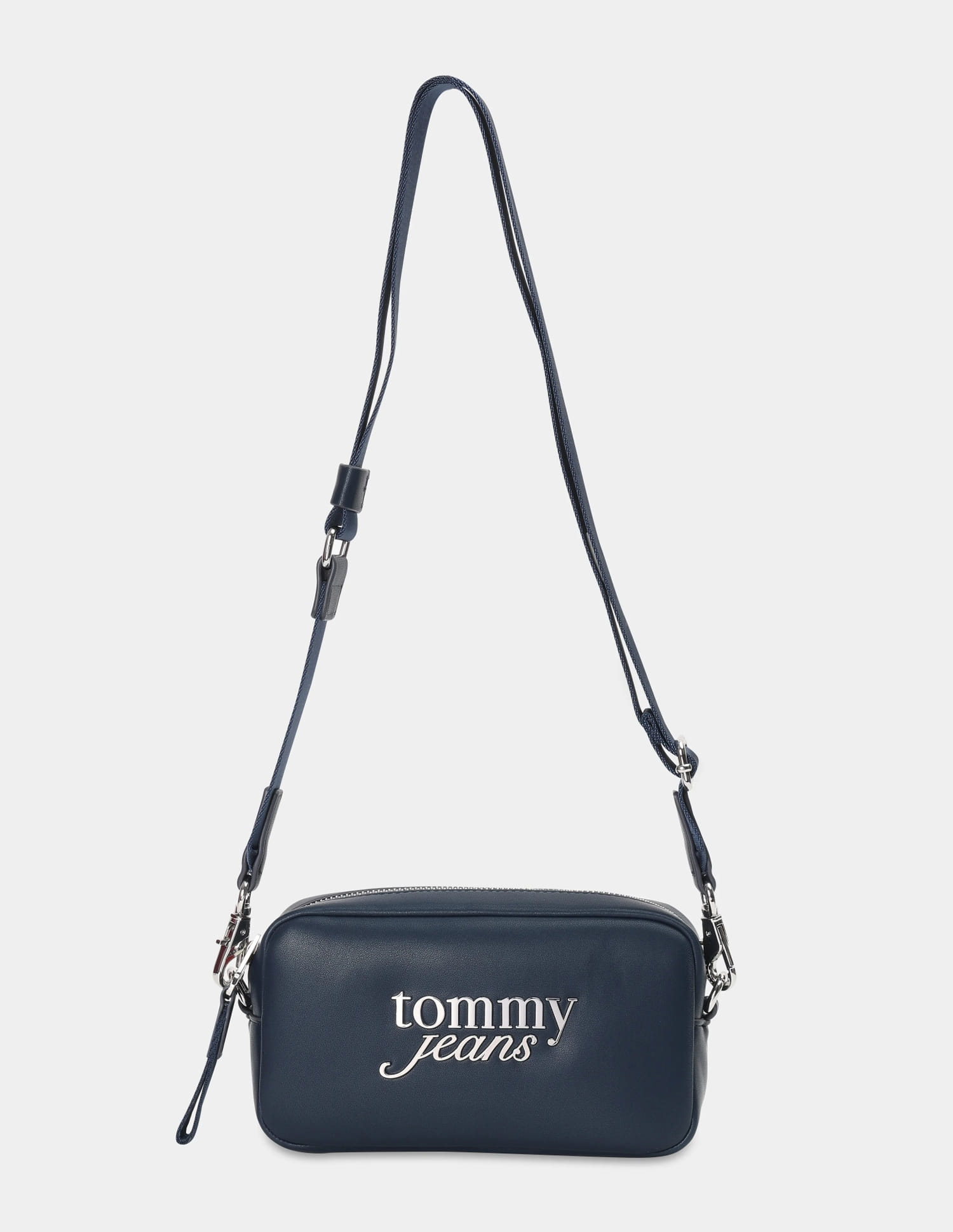 Buy Tommy Hilfiger Logo Blue Pu Sling Bag