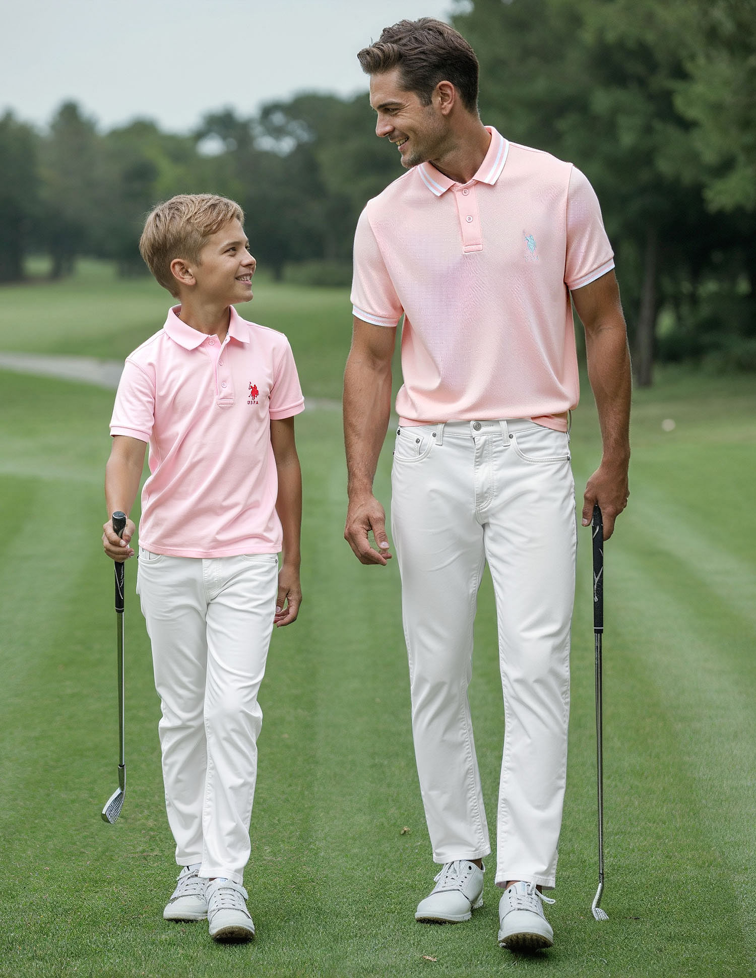 U.S. Polo Assn. Kids Boys Solid Polo Shirt
