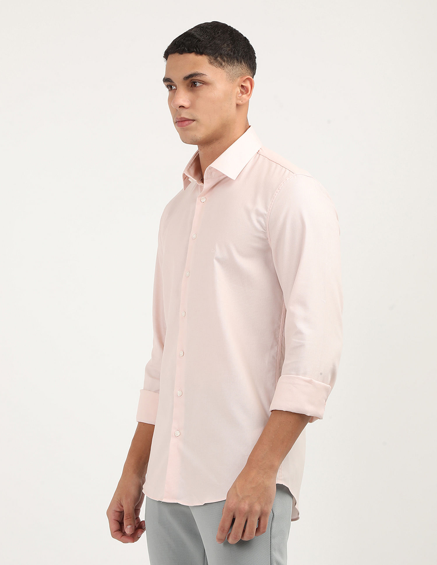 Calvin Klein Jeans Tonal Structure Slim Shirt