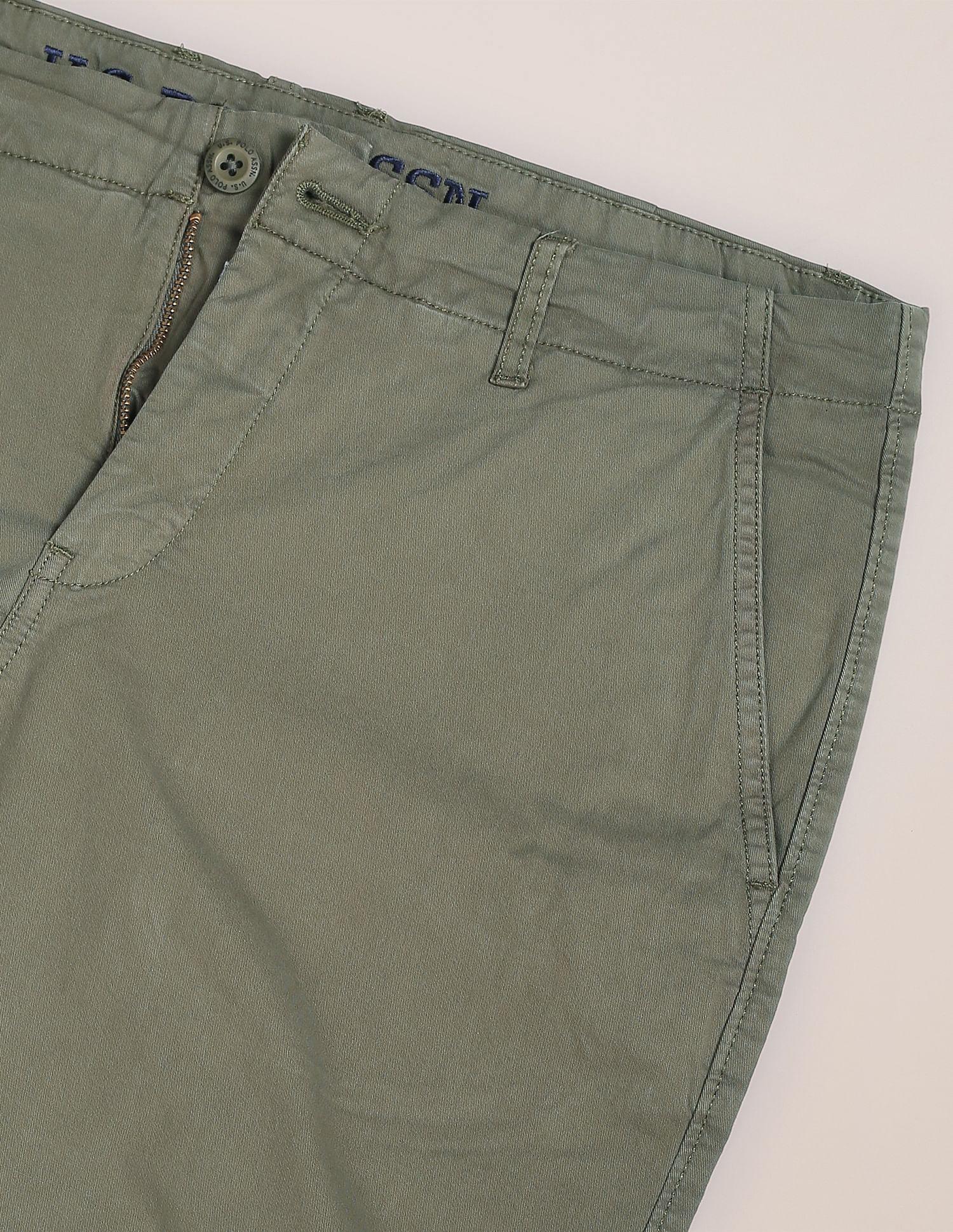U.S. Polo Assn. Solid Slim Fit Shorts