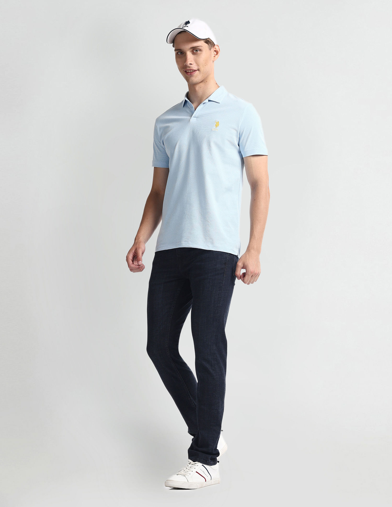 U.S. Polo Assn. Denim Co. Regallo Skinny Fit Blue Jeans