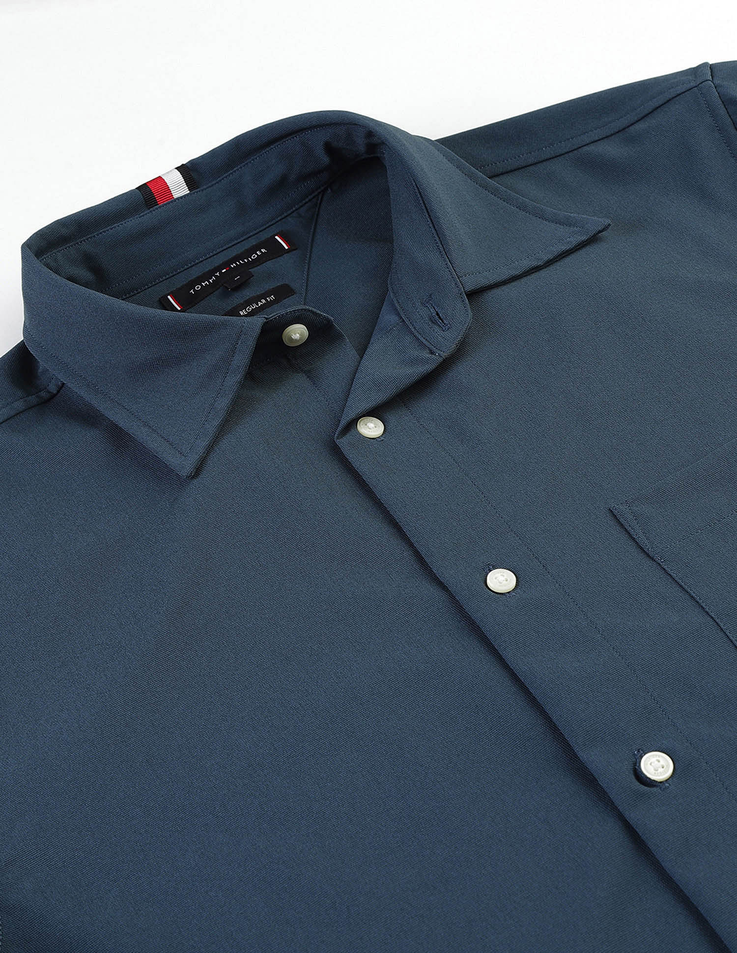 Tommy Hilfiger Solid Tech Poplin Shirt