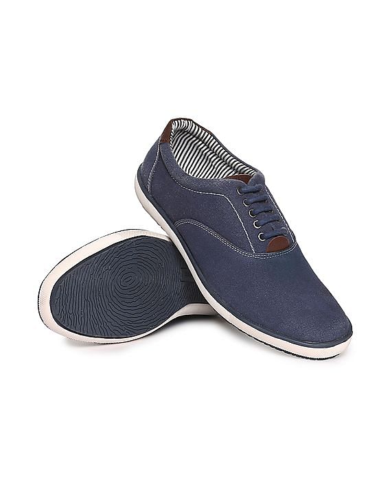 Buy Walk jump Men Denim Canvas Shoes, Jeans Casual Shoes, Sneakers for  Men-10 Blue at Amazon.in