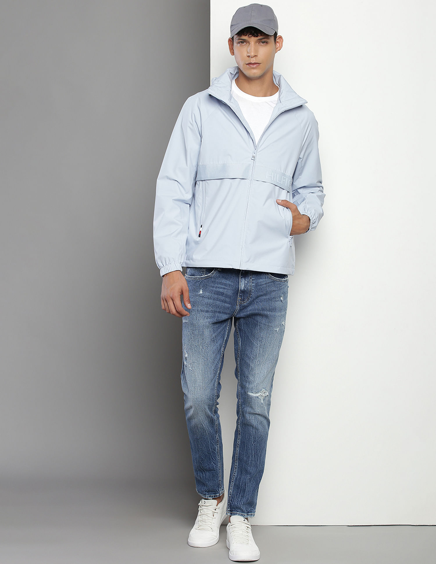Tommy Hilfiger Panelled Hooded Jacket