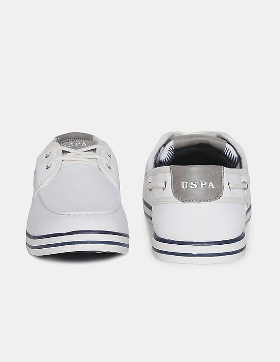 U.S. Polo Assn. Men Round Toe Canvas Rooster Boat Shoes