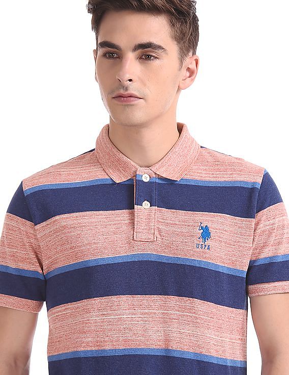 U.S. Polo Assn. Regular Fit Heathered Polo Shirt