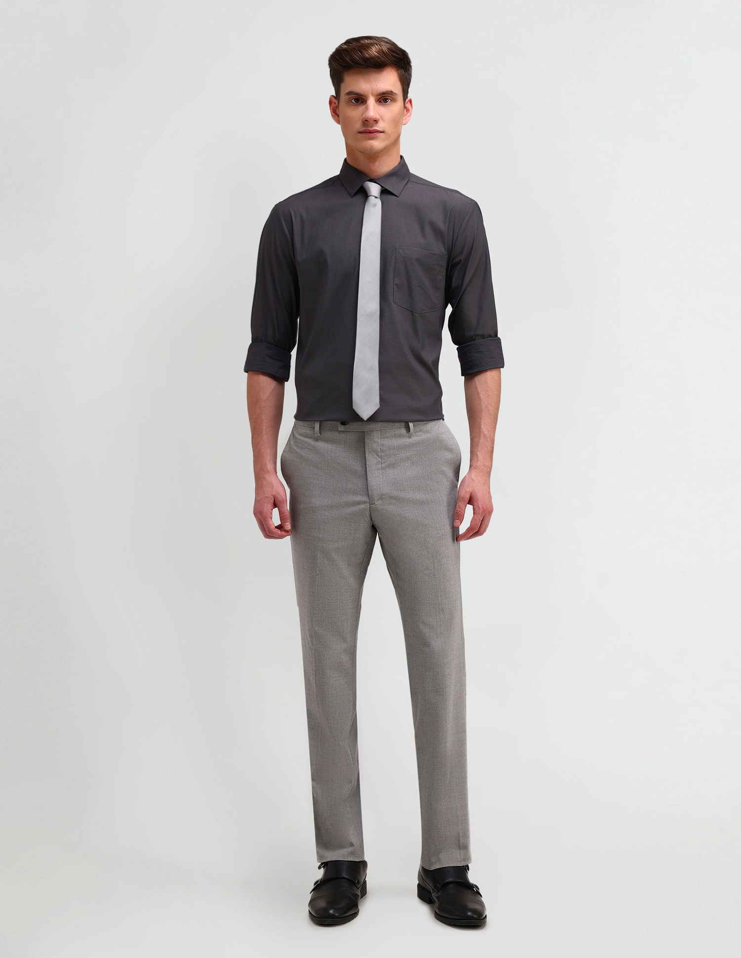 Arrow Dobby All-Over Pattern Shirt