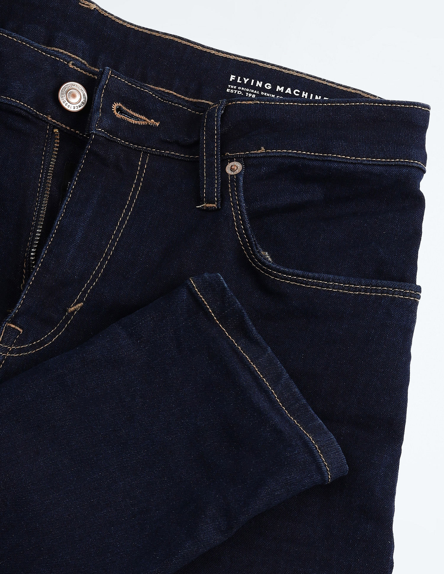 Flying Machine Morrison Skinny Cropped Jeans