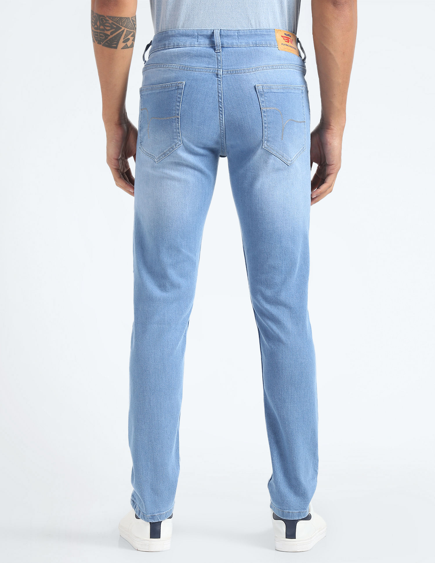 Flying Machine Jackson Skinny Fit Stonewashed Jeans