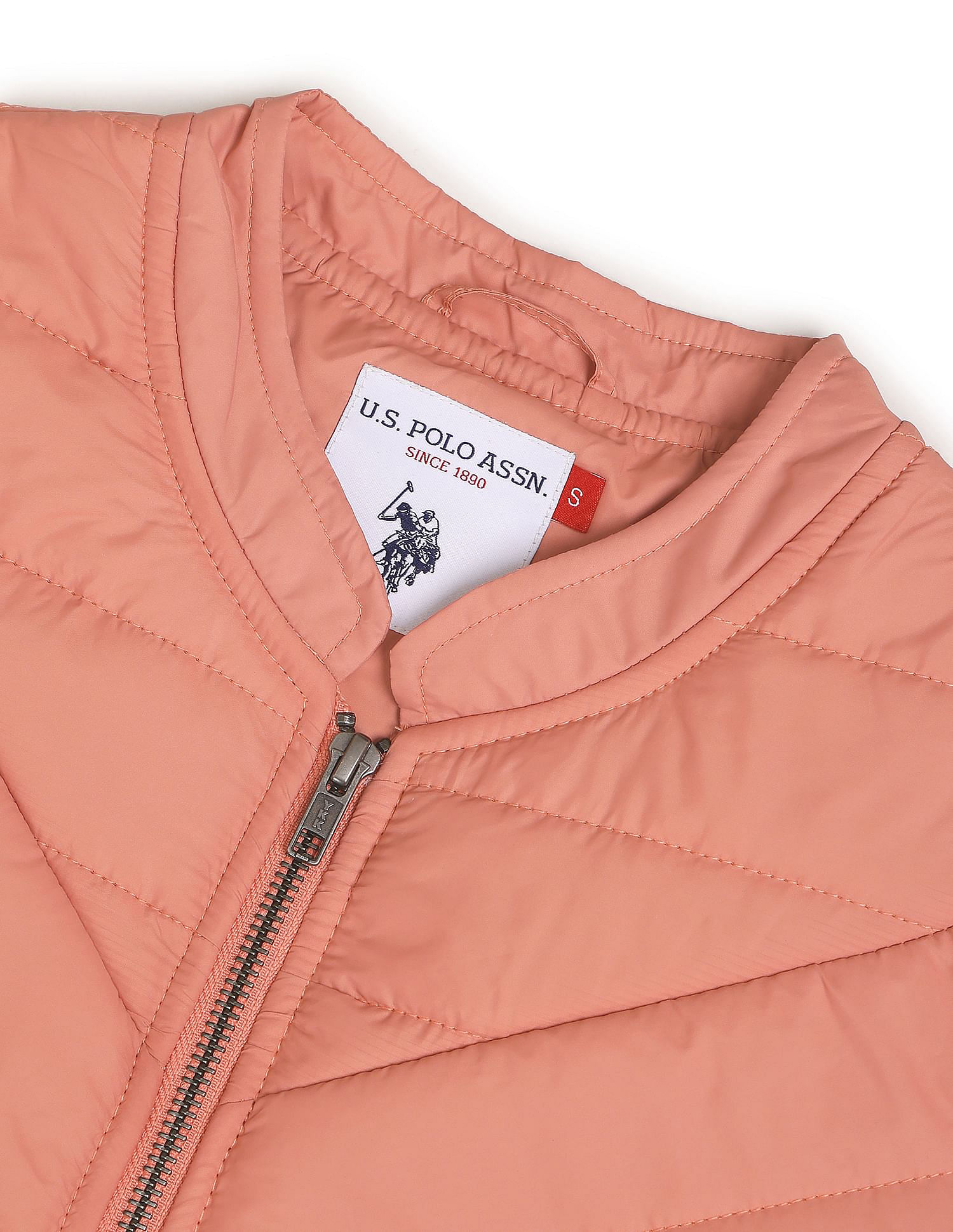 Buy U.S. Polo Assn. Women Detachable Hood Solid Cropped Jacket - NNNOW.com